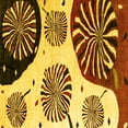thumbnail image 1 of Ahgly Company Indoor Square Oriental Yellow Modern Area Rugs, 3' Square, 1 of 4