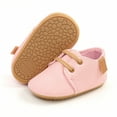 thumbnail image 6 of Toddler Kids Boys Girls Soild Colour The Floor Barefoot Non- First Walkers Prewalker Sandals 0-12M Little Kids Summer Shoes Pink 9 Months-12 Months, 6 of 6