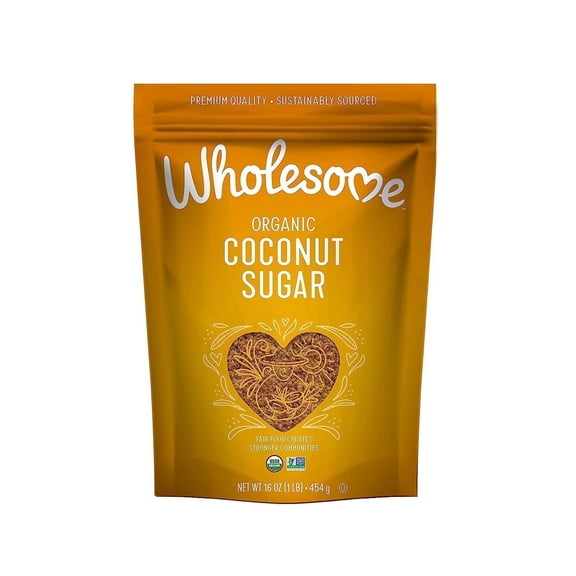 Wholesome Organic Coconut Palm Sugar 1 lb