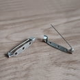 thumbnail image 3 of MIANGASTORE 50pcs 4cm Brooch Bar Bar Safety Catch Back Glue Pin for Jewelry Finding Making Craft DIY Project Replacement Accessories, 3 of 6