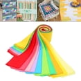 thumbnail image 7 of Bundle Patchwork Supplies Roll up Strips Patchwork for Crafting 20/40 Colors 40Pcs, 7 of 7