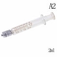 thumbnail image 1 of 1ml To 100ml Glass Syringe Luer Lock Head Reusable Glass Injector Syringe, 1 of 3