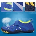 thumbnail image 3 of JAJAHO Barefoot Water Shoes For Kids Breathable Quick Dry Hook And Loop Hiking Swim Beach Pool Sport Shoes For Boys Girls 4-14Y, 3 of 8