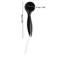 thumbnail image 4 of Unique Bargains 1 Pc Soft Silicone Facial Cleansing Brush with Long Handle Black 5.91"x1.77", 4 of 6