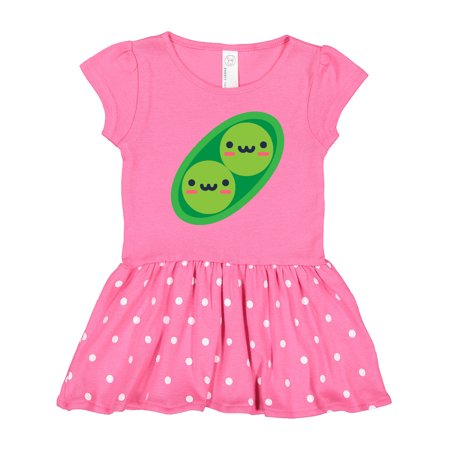 

Inktastic Pea Pod Gift Toddler Girl Dress