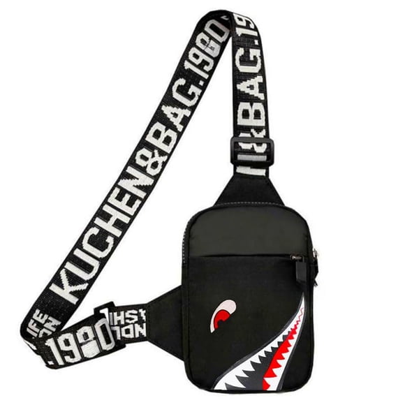 Bandolera bandolera para hombre WRLDMCWLQ, viajes casuales y deportes