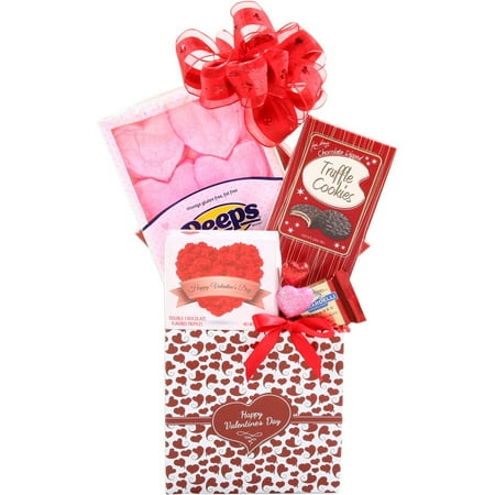 Alder Creek Sweets for My Valentine Gift Basket, 6 pc