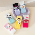 thumbnail image 6 of DONNGZAE Kids Socks, 5 Pairs Sanrio Hello Kitty Athletic Crew Socks, Warm & Comfortable Cartoon Socks for Boys, Girls SLO526-0474, 6 of 6