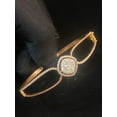 thumbnail image 3 of 1.12 Carats Marquise Princess Round Diamonds Statement Halo Bracelet In Hallmark 14K Rose Gold, 3 of 13
