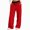 H612-Red, variant on TOWED22 Girls Uniform Pants Flare Sweatpants Joggers Pants Preppy Clothes for Girls