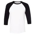 thumbnail image 1 of Canvas Mens 3/4 Sleeve Baseball T-Shirt, 1 of 3