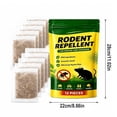 thumbnail image 3 of Rodent Repellent Pouches for Indoor and Outdoor Use Natural Ingredients Aromatic Scent Pack of 12 for Home Garage Family Garden Effective Rodent Control Solution, 3 of 7