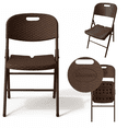 thumbnail image 1 of Silla Café Tipo Rattan Plegable Inmatmex 10pz Ideal Para Eventos, 1 of 10