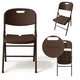 thumbnail image 1 of Silla Café Tipo Rattan Plegable Inmatmex 10pz Ideal Para Eventos, 1 of 10
