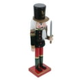 thumbnail image 3 of Jiyike Classic Wooden Nutcracker Soldier Doll for Decor Traditional Nutcracker Figurine for Holiday Party Tabletop Decoration Festive Nutcracker Puppet, 3 of 11