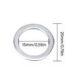 thumbnail image 3 of 10Pcs Bikes Pedal Spacers Steel Pedal Gaskets Replacements for Mountain Bikes Pedal Gaskets Bikes Pedal Washers, 3 of 4