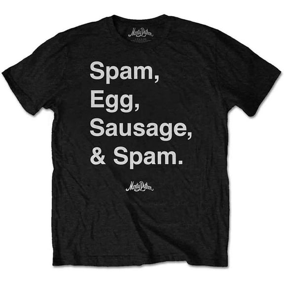 Monty Python Unisex T-Shirt Spam (Small)