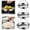 A,B,C, variant on Large Stainless Steel Steamer Insert with Handle, Replacement Vegetable Steaming Basket for Pots, 24x6.4cm