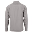 thumbnail image 3 of Men's-Cutter & Buck  Gray Sporting Kansas City Adapt Eco Knit Hybrid Recycled Full-Zip Jacket, 3 of 3