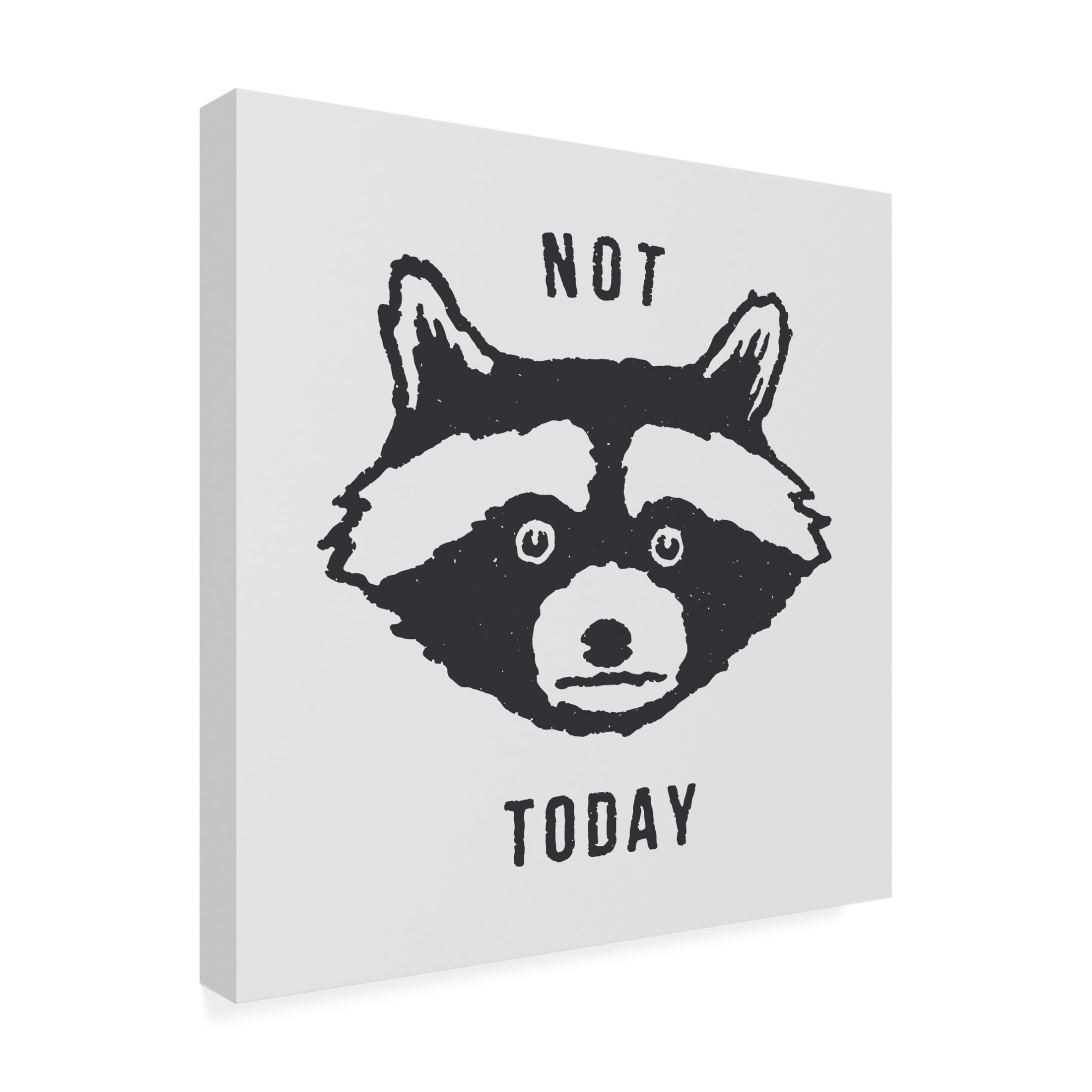 Trademark Fine Art Florent Bodart  Not Today Canvas Wall Art