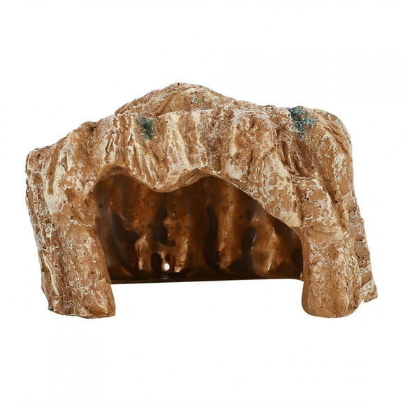 Oubit Turtle Basking Rock,Resin Rockery Turtle Hide Reptile Rock Artificial Hill Finest Materials