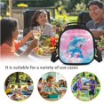 thumbnail image 6 of Jeiento Dolphin Backpack for Girls Middle School Bag and Lunch Bag Set Pencil Case 3 In 1 Elementary Preschool Students Bookbag Back Packs Pink Kids Child Daypack Back To School Rucksack Satchel, 6 of 7