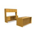 thumbnail image 3 of 10500 Series Double Pedestal Desk 72" x 36" x 29.5", Harvest, 3 of 3