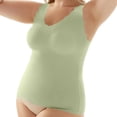 thumbnail image 5 of MVRLSH Womens Tank Tops Loose Fit Casual Special Pocket Design Post Surgery Breast Accessory Compatible Built In Bra Tank Top Tops Green Size XL, 5 of 7