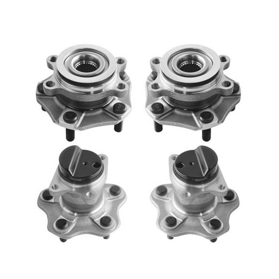 Set of 4 Front-Rear Wheel Hub Bearing Assembly For 2013-2019 Nissan Sentra L4