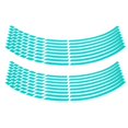 thumbnail image 4 of Reflective Wheel Stickers,16pcs Bike Motorcycle 16-18inch Motorcycle Decoration Accessory Wheel Strips Stickers Remarkable Clarity, 4 of 5