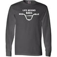 thumbnail image 3 of Inktastic Life Behind Bars BMX Long Sleeve T-Shirt, 3 of 5