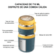 thumbnail image 3 of Lonchera Termica Bloosom  Acero Inoxidable De 710ml Incluye Cuchara Azul, 3 of 4