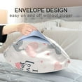 thumbnail image 4 of Yayeee Pillowcase Standard Size Set of 2 Satin Wrinkle Resistant Pillow Case, Cute Elephant, 4 of 8