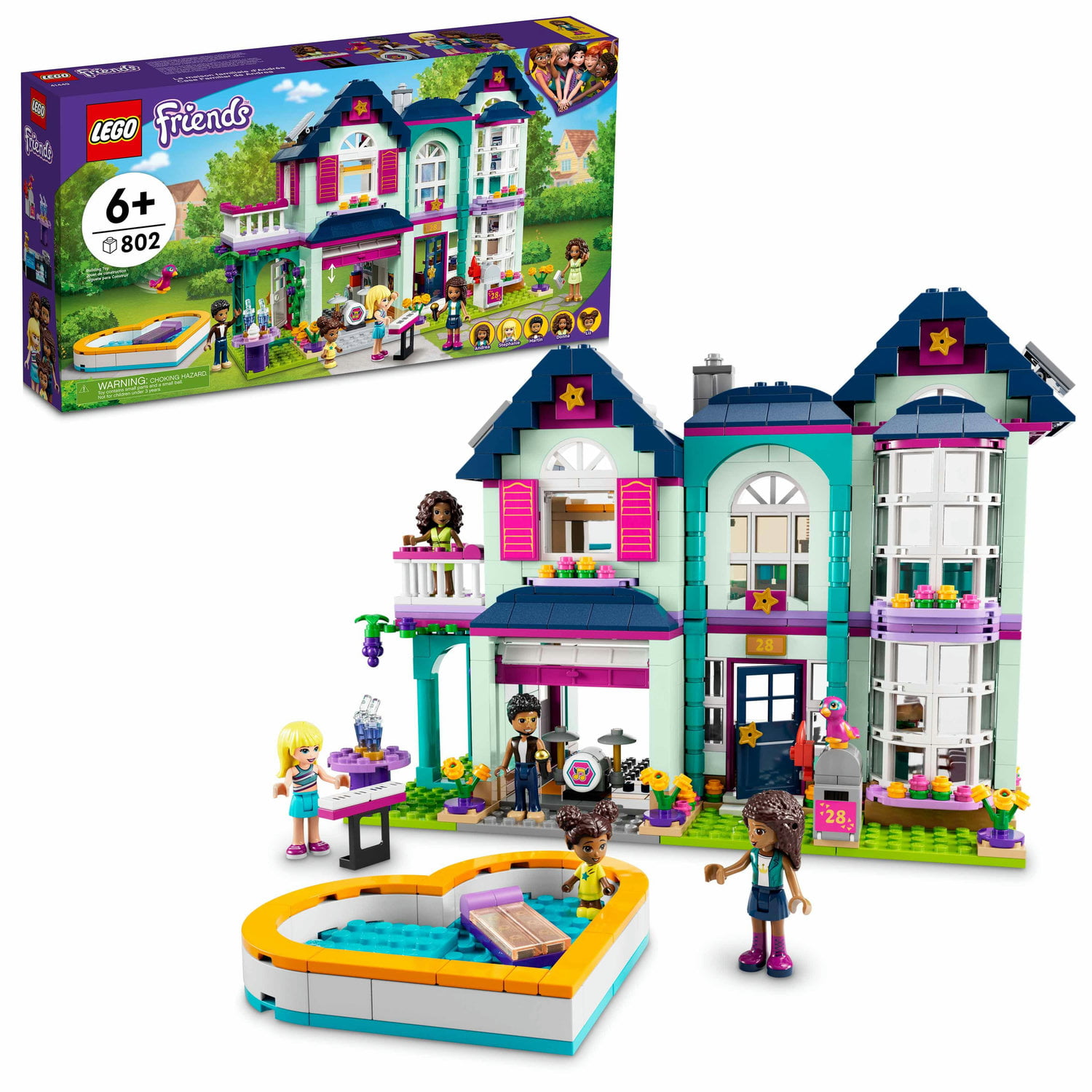 344Pcs Creative Garden House Street View Building Blocks for Kids and Adults Compatible with Lego WWEI Modular House Buildings Set 
