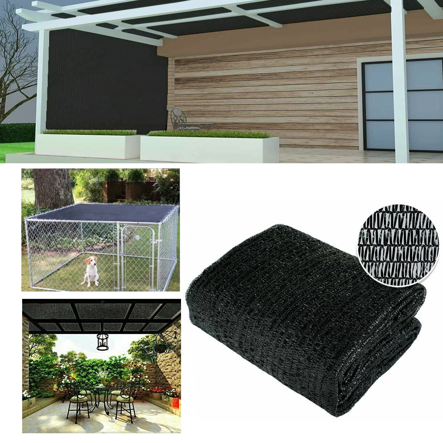 WeGuard Sun Mesh Shade 6 ft x50 ft Netting with UV Resistant