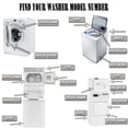 thumbnail image 2 of SealPro Washer Door Bellow For Whirlpool W11222077 AP6329244 PS12349478 WARRANTY, 2 of 6