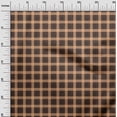 thumbnail image 3 of oneOone Cotton Cambric Rose Brown Fabric Tartan Sewing Craft Projects Fabric Prints By Yard 42 Inch Wide, 3 of 4