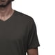 thumbnail image 3 of Playera Cuello V Para Hombre De Algodón Pima y Tela Spandex Unbranded Co  V Neck Dark Olive S, 3 of 6