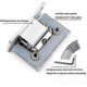 thumbnail image 4 of 2 pack Heavy Duty Bathroom Clamp,Stainless Steel Glass Door Hinge,Two Way Fixed, 4 of 4