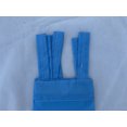thumbnail image 2 of 50"x120" Blue Outdoor Tab Top Single Panel Window Curtain Drape, 2 of 4