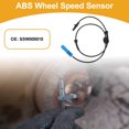 thumbnail image 2 of Sensor de velocidad de rueda ABS Unique Bargains No. SSW000010 Frontal Izquierdo Derecho Sensor ABS del sistema de frenos antibloqueo para Land Rover Freelander 2002-2005, 2 of 7