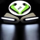thumbnail image 5 of 1 par de protectores de manos LED para motocicletas, resistentes al viento y con absorción de impactos, de rápida instalación. Verde, 5 of 7