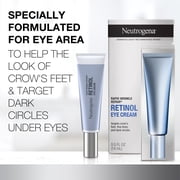 Neutrogena Rapid Wrinkle Repair Retinol Eye Cream, Anti Aging Under Eye Cream, 0.5 oz