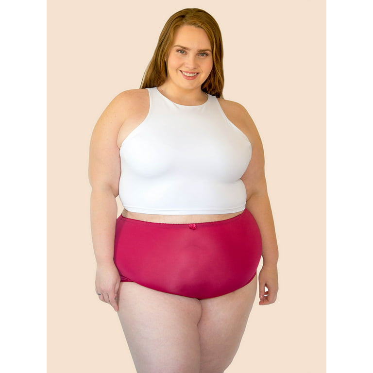 Barbra Multi-Pack Women's High-Waist Light Tummy Control Panties Small-Plus  Size