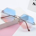 thumbnail image 3 of Unisex Square Classic Cat Eye Sunglasses Cateye Sunglasses Y1099, 3 of 5