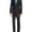 Charcoal, variant on Creative by Adam Baker Men's CT101 2 Piece Slim Fit Suit - Black - 44R
