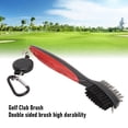 thumbnail image 4 of Brosse de Club de Golf avec Poils en Acier Double Face pour Nettoyage en Profondeur, Poignée Ergonomique, Cordon Rétractable, 4 of 7