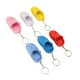 thumbnail image 2 of LLavero de zapatilla de 6 uds, colores surtidos, silicona suave y Flexible, zapatos con agujeros portátiles, llavero para bolsa, mochila, ropa, 2 of 5