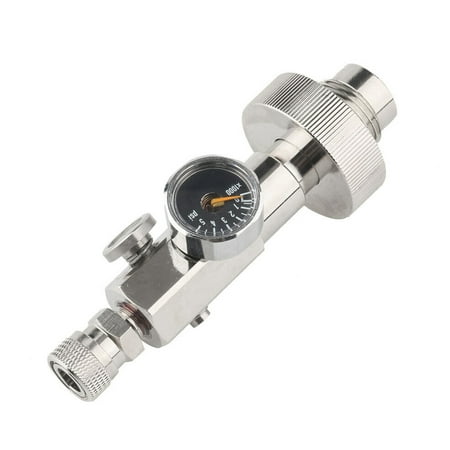 

GLFSIL 4500Psi G5/8 HPA High Pressure Air Scuba Din Fill Station Adapter Charging Valve