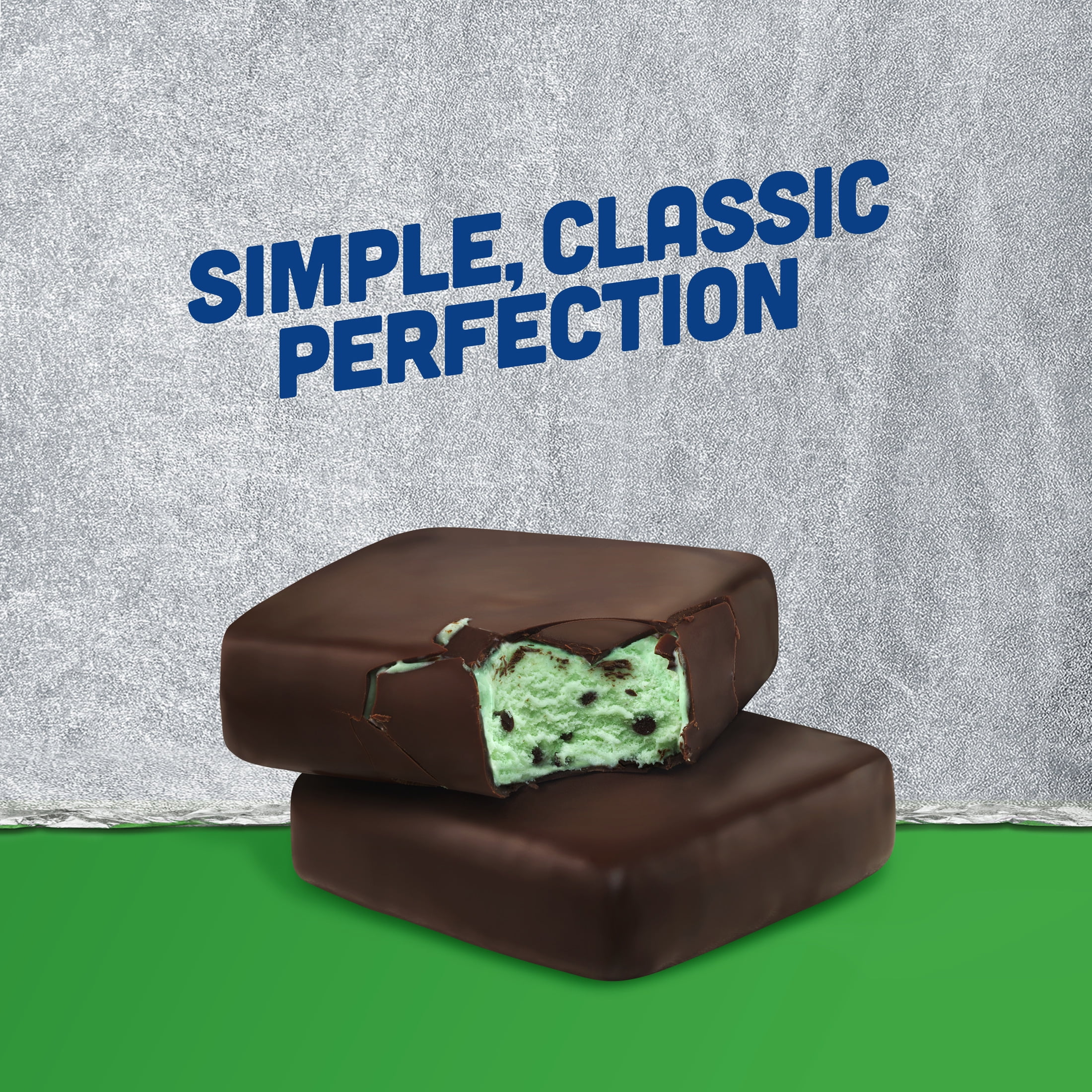 Klondike Mint Chocolate Chip Ice Cream Sandwiches Frozen Desserts, 6 Count